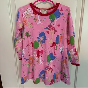 The Beaufort Bonnet Company girls size 5 Fairfield Foliage Polly Play Dress. EUC